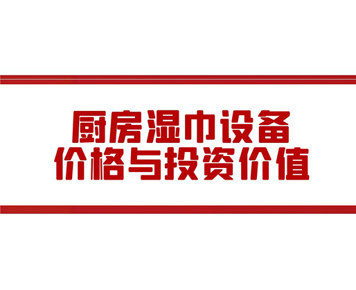 廚房濕巾設備價格與投資價值